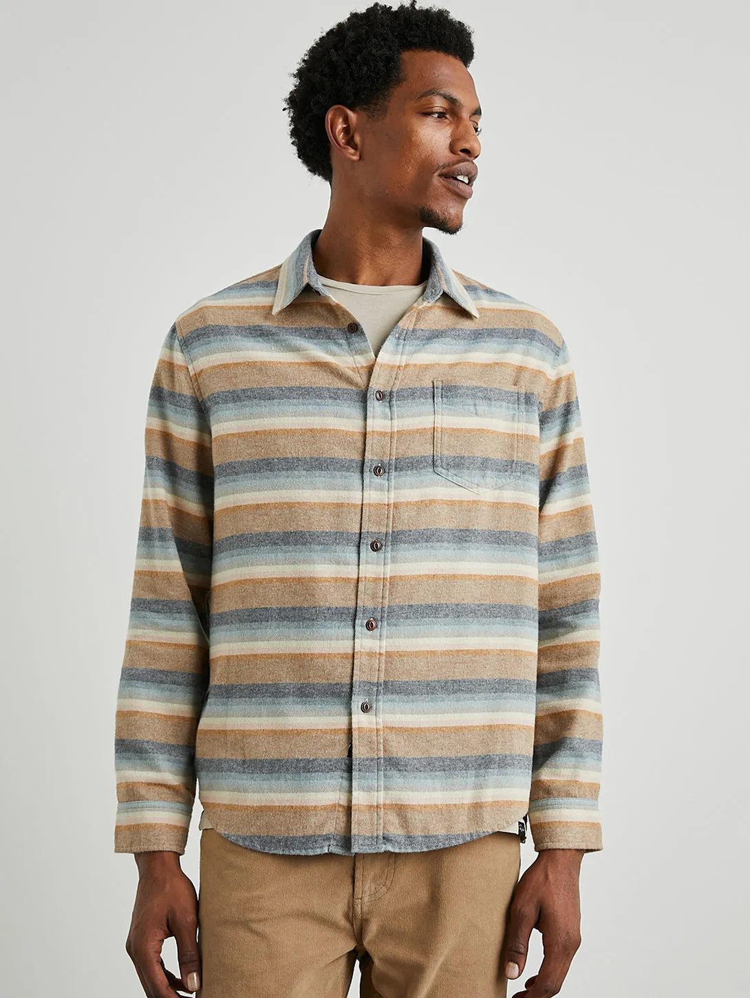 Runson Shirt - Santa Fe Stripe