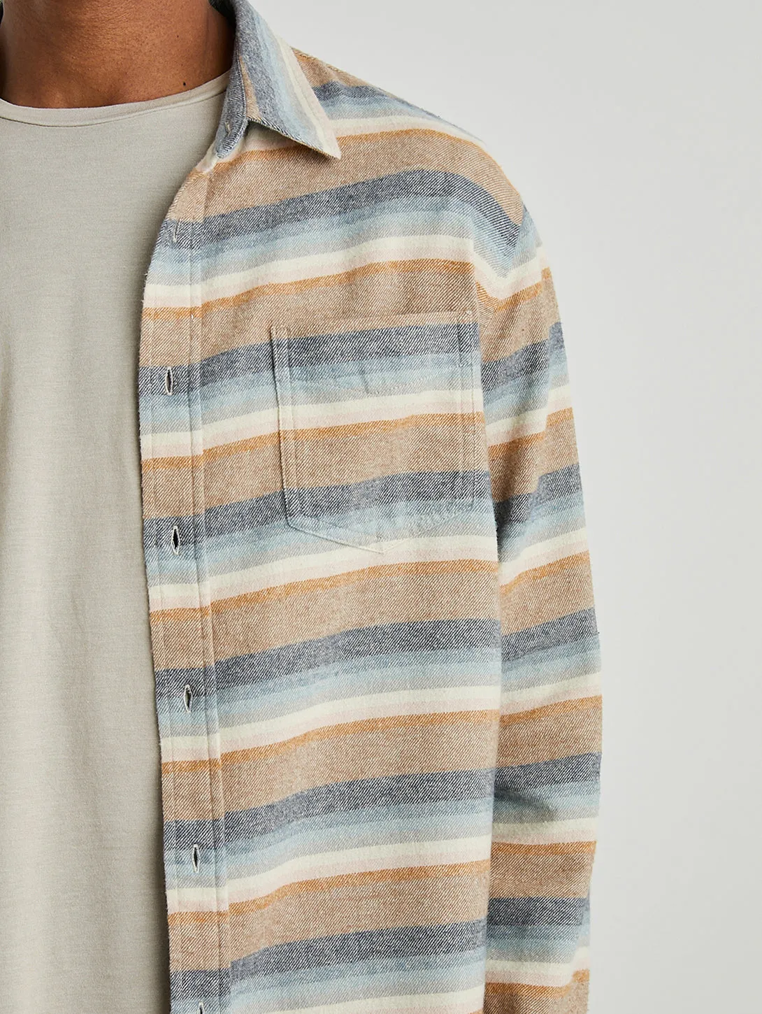 Runson Shirt - Santa Fe Stripe