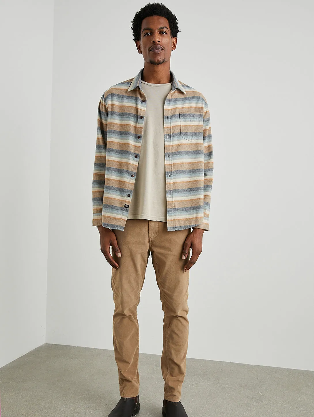 Runson Shirt - Santa Fe Stripe