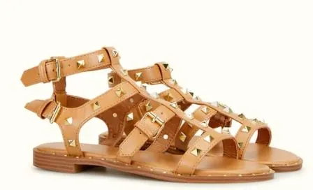 SANDALO KEYS DONNA CAMEL K-6452 COD.6415