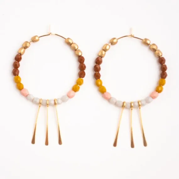 Santa Fe Gold Filled Hoops