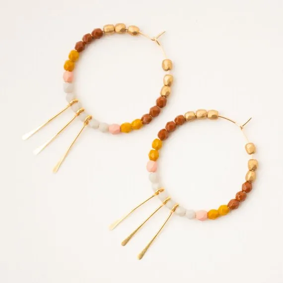 Santa Fe Gold Filled Hoops