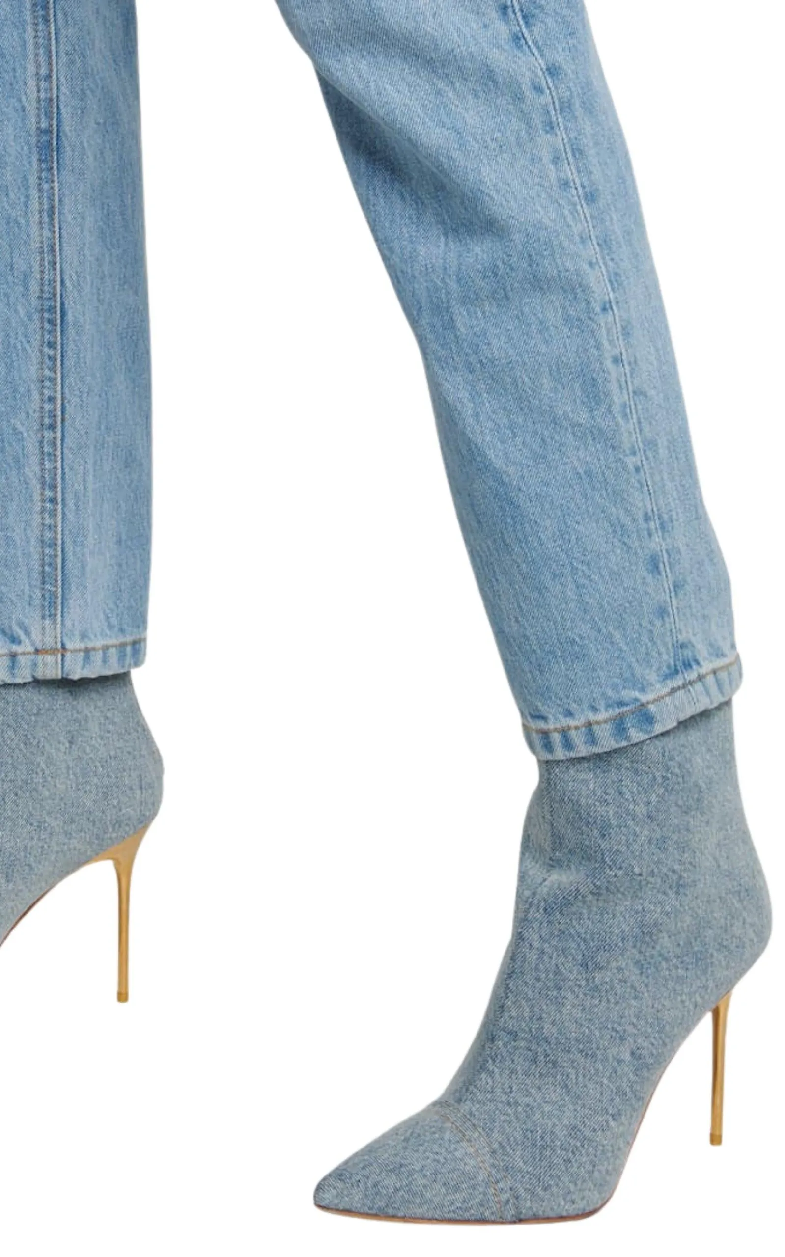 Skye Denim Ankle Boots