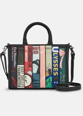 Succubus Bags Books Classic Bookworm Vegan Grab Bag Black