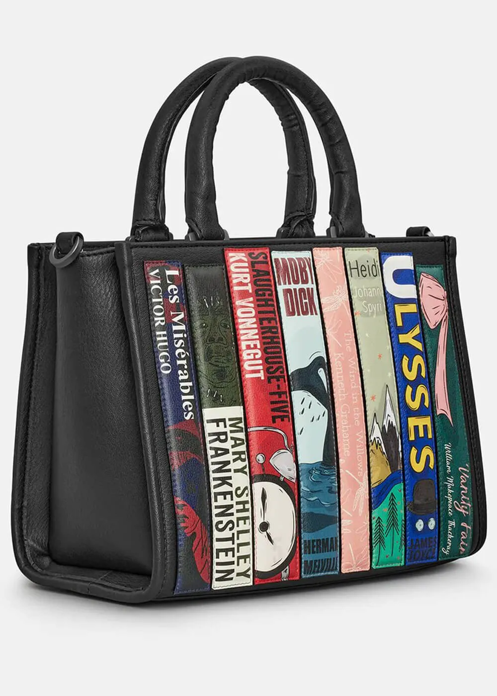 Succubus Bags Books Classic Bookworm Vegan Grab Bag Black