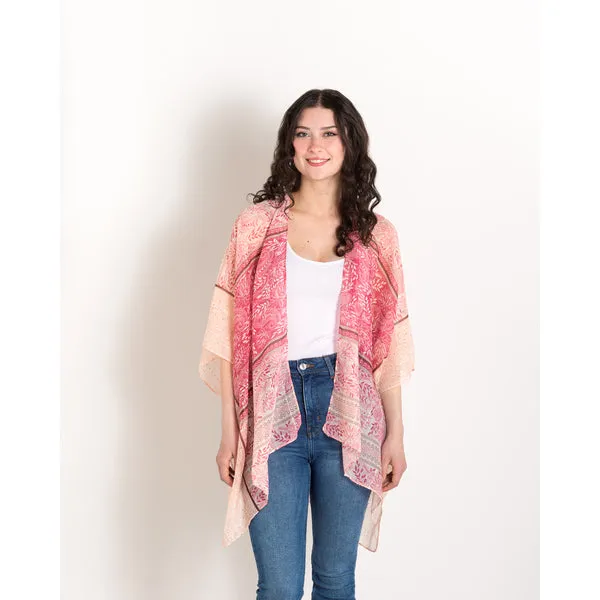 Sunrise Wrap, Coral, Simply Noelle