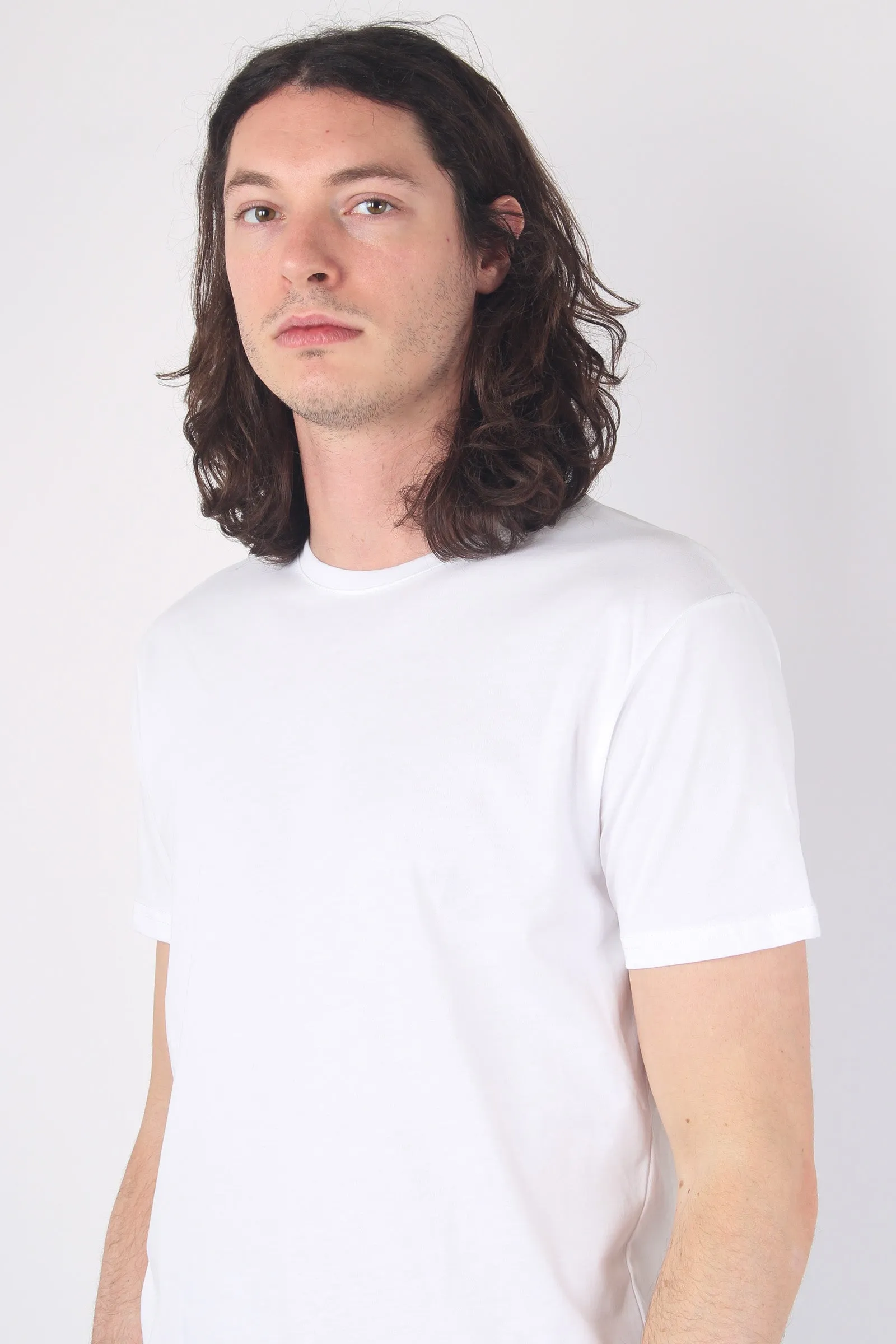 T-shirt Basica Cotone White