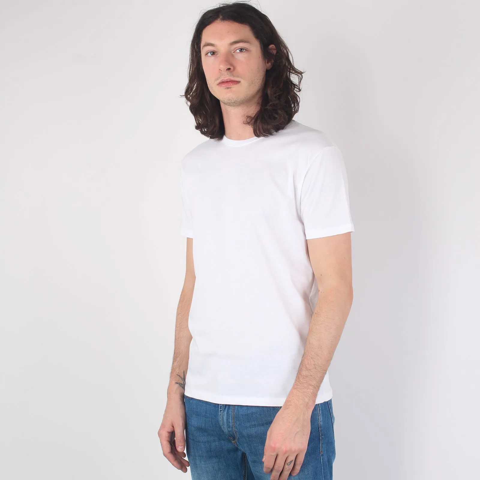 T-shirt Basica Cotone White