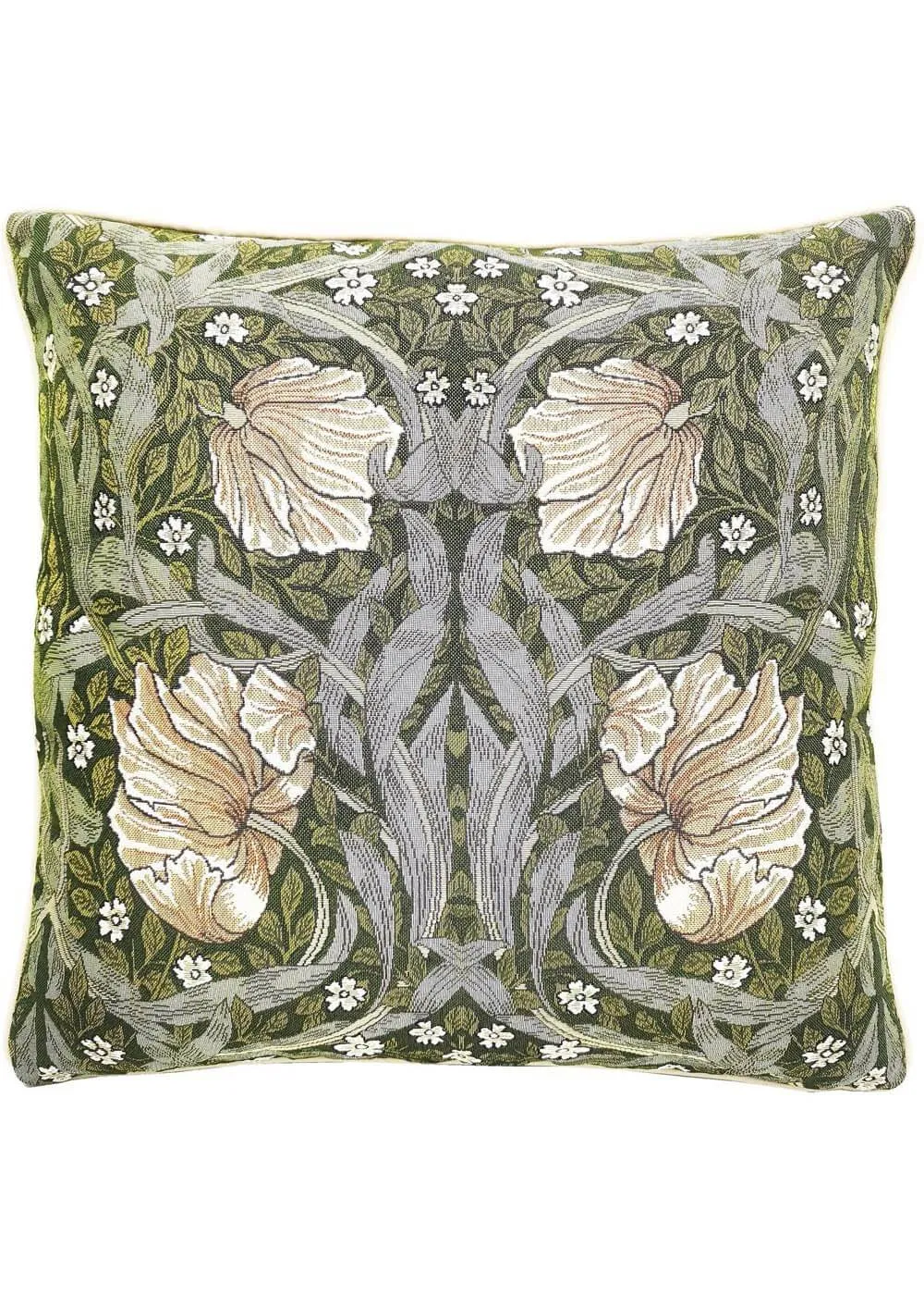 Tapestry Bags Morris Pimpernel and Thyme Cushion Case Green