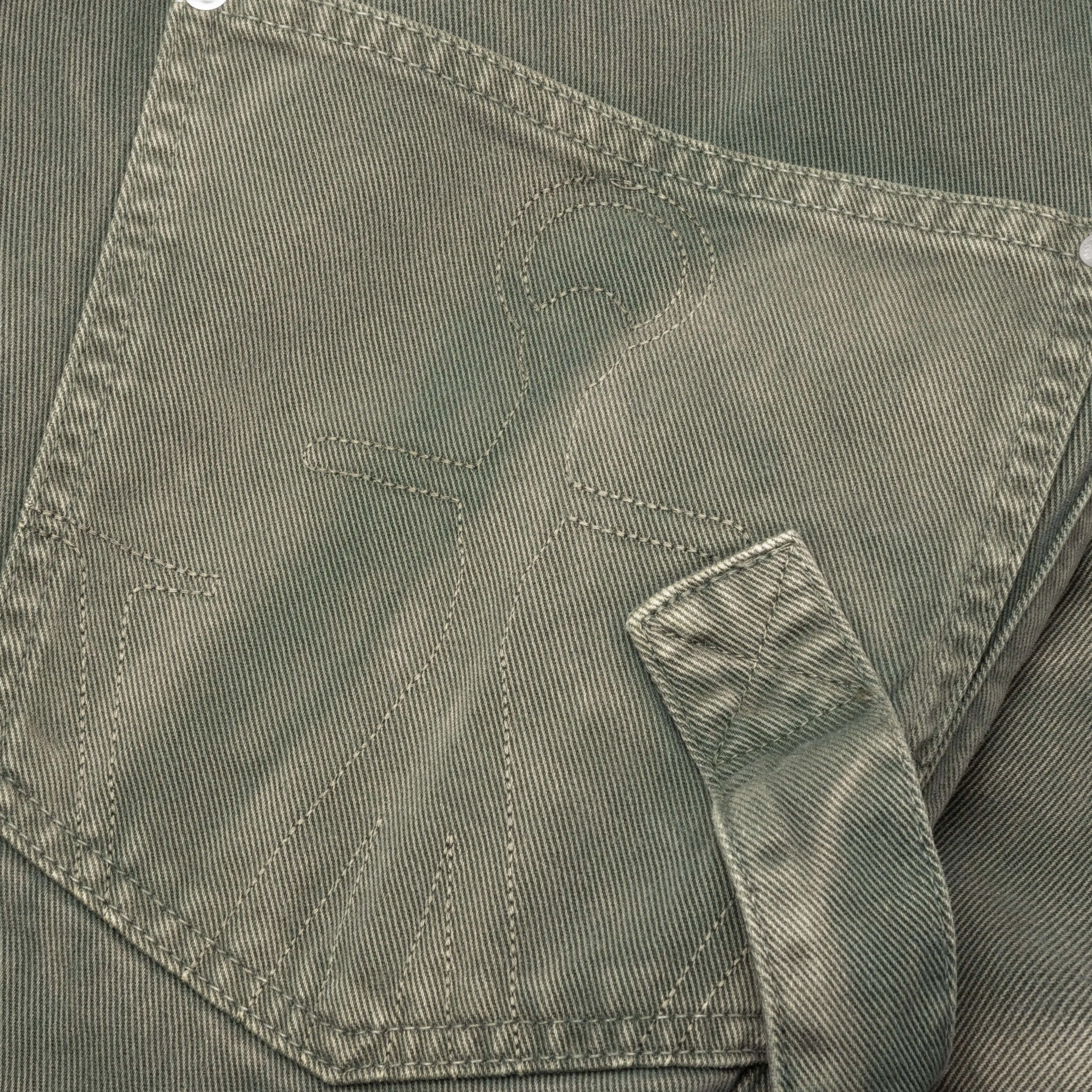 Twisted Workwear Jeans - Green