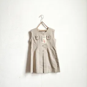 [Unworn]  VINTAGE Wool dress 4Y  (dead stock)