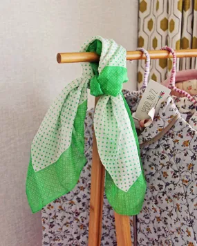 Vintage Spring Dot Scarf