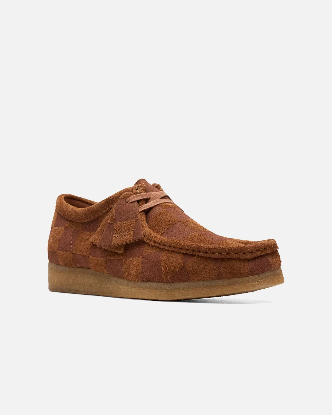 Wallabee Check - Cola