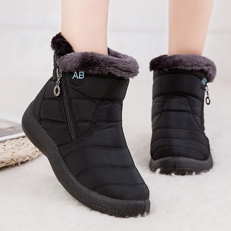 Waterproof boots warm XL snow boots