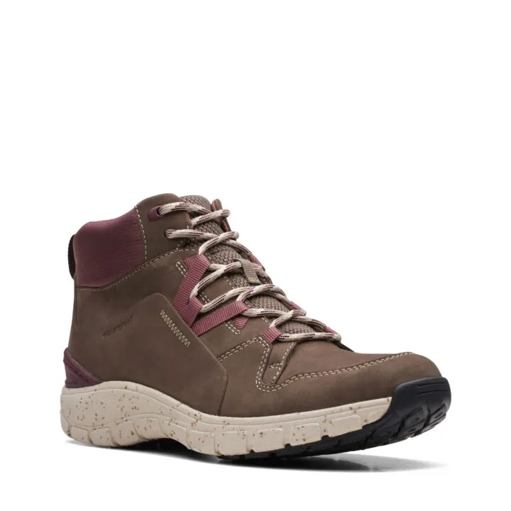 Women’s Clarks Wave Summit Waterproof – Taupe Combi