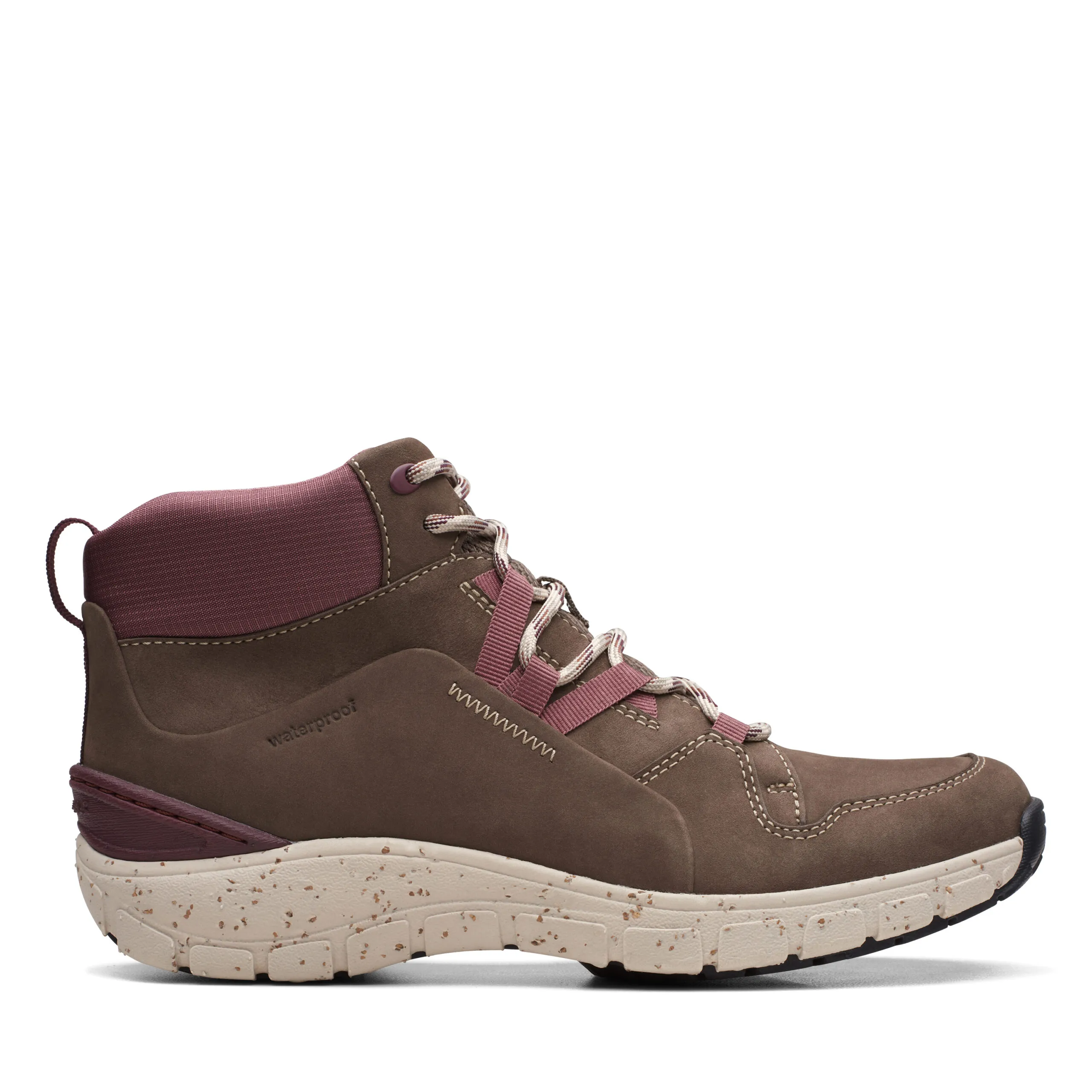 Women’s Clarks Wave Summit Waterproof – Taupe Combi