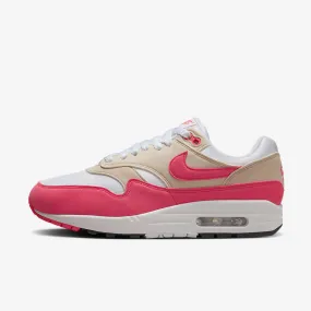 Women's Nike Air Max 1 - WHITE/ASTER PINK-LT OREWOOD BRN-BLACK