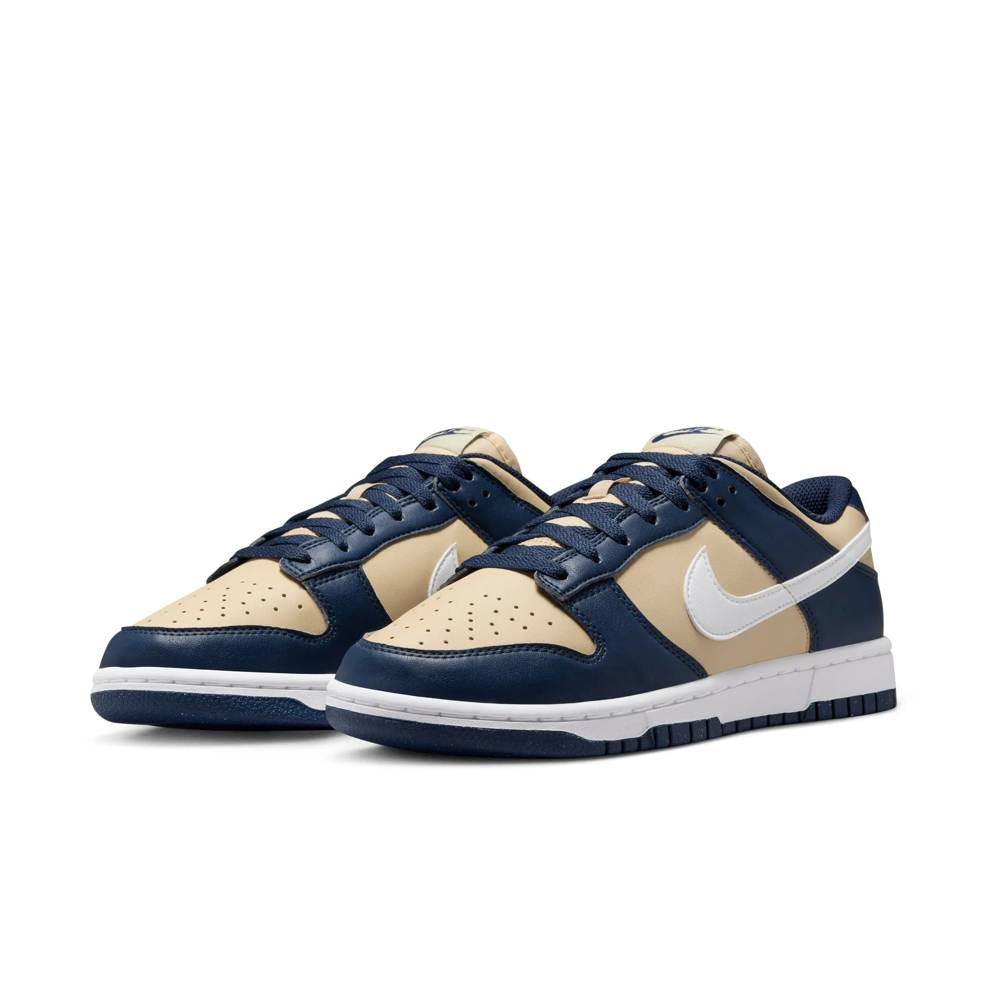 Women's Nike Dunk Low -MIDNIGHT NAVY/WHITE-TEAM GOLD