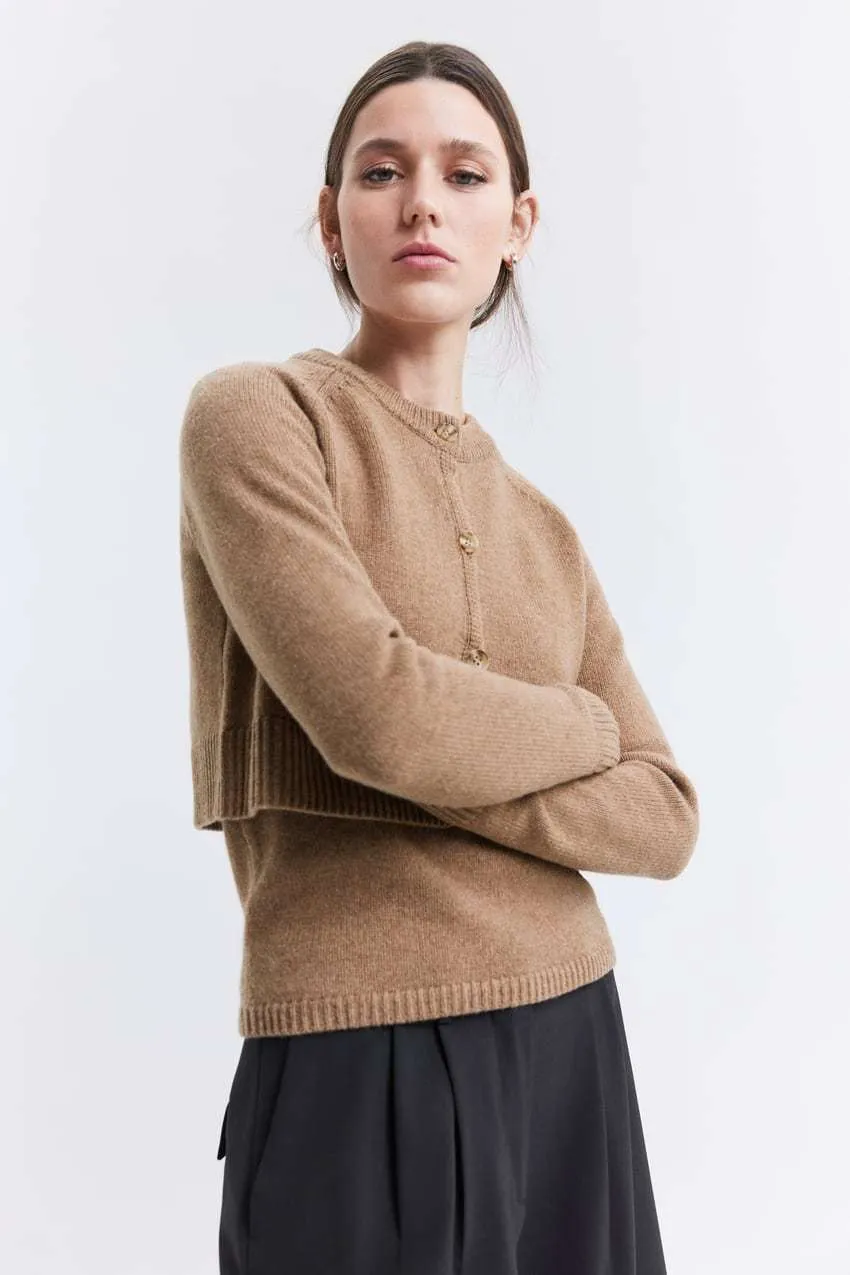 ZARA  |Casual Style Wool Plain Cardigans