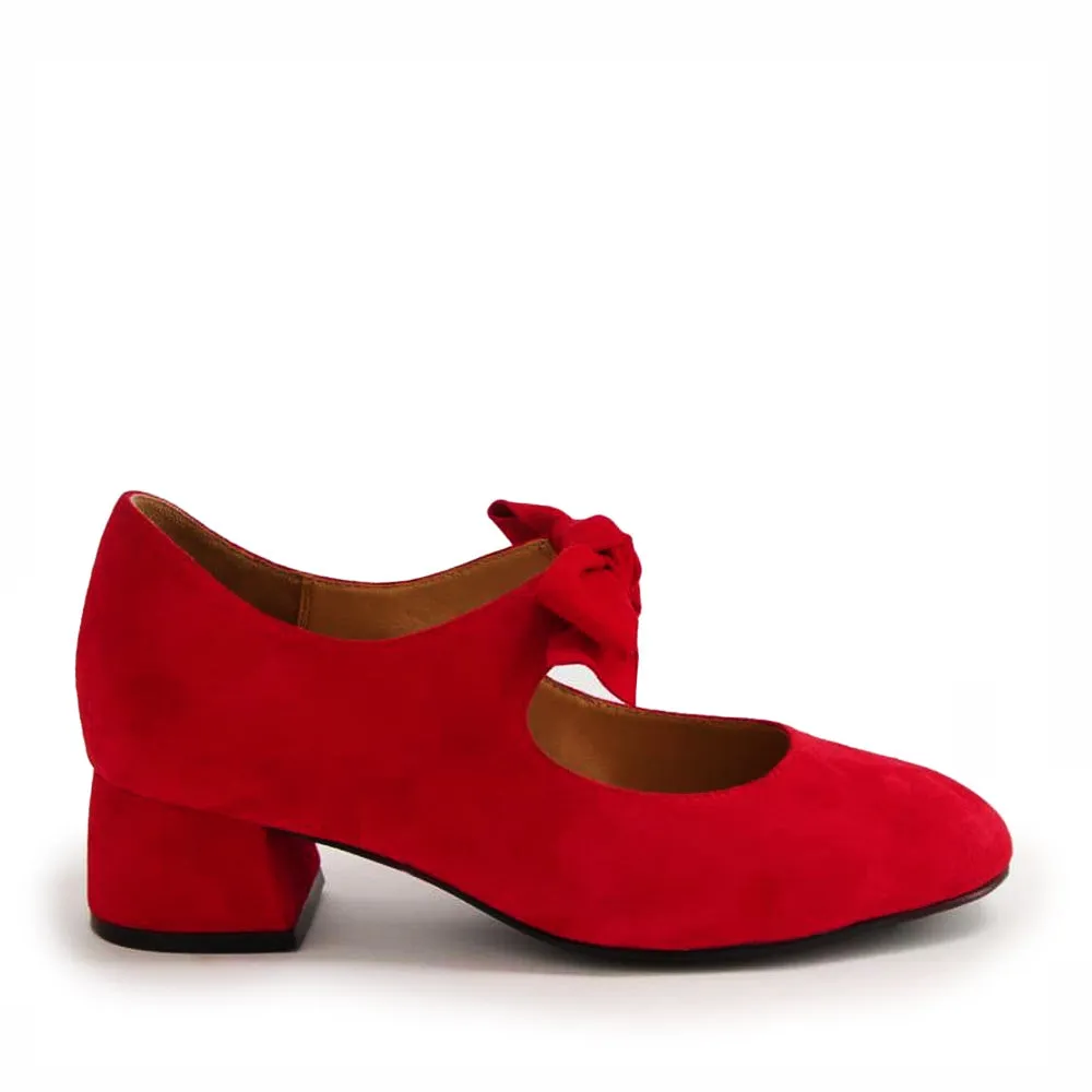 ZIERA - ZOLLY - W - ZR - RED SUEDE