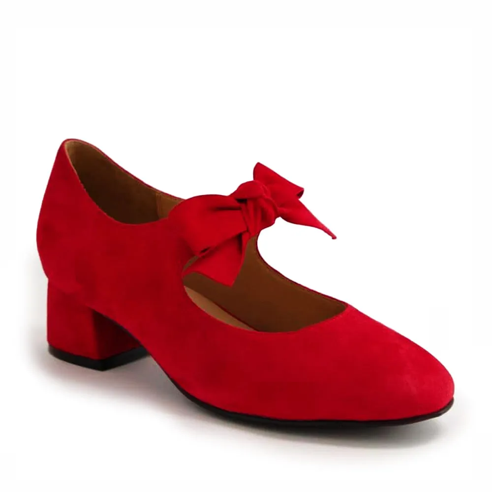 ZIERA - ZOLLY - W - ZR - RED SUEDE